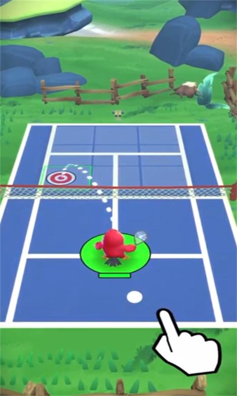 愤怒的小鸟网球安卓版截屏3