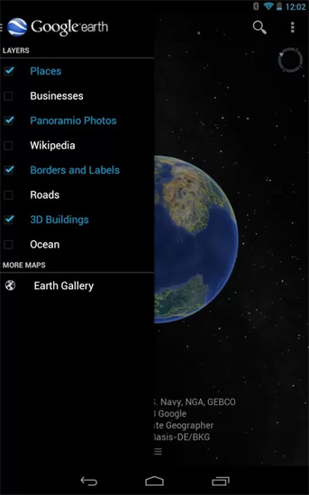 google earth 手机版截屏3